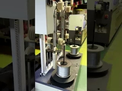 Máquina de corte de alambre interno y conformado de extremos