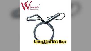 Soporte confiable de cable de acero fuerte