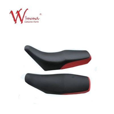 Asiento de montura de motocicleta Vintage de reemplazo Jorobada adecuada para carreras Custom negro