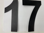 Signos letras de pared oro pequeño alfabeto de metal rústico metal acero inoxidable