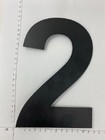 Número de metal de la empresa de señalización de la pared exterior letra cortada por láser oro 3d personalizado chino