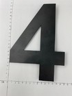 Número de metal de la empresa de señalización de la pared exterior letra cortada por láser oro 3d personalizado chino