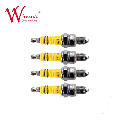 Enchufe A7TC Para 50cc 70cc 90cc 110cc ATV 150 Mejor rendimiento 1set / 4pcs Motocicleta