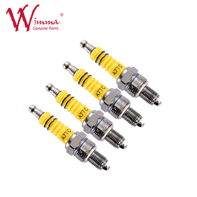 Enchufe A7TC Para 50cc 70cc 90cc 110cc ATV 150 Mejor rendimiento 1set / 4pcs Motocicleta