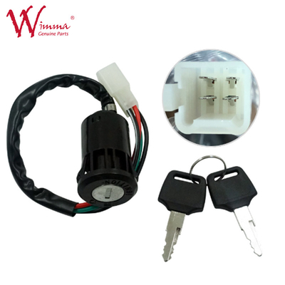 Interruptor de encendido de motocicleta para Honda CG125 4 pines negro universal con 2 llaves y precio competitivo