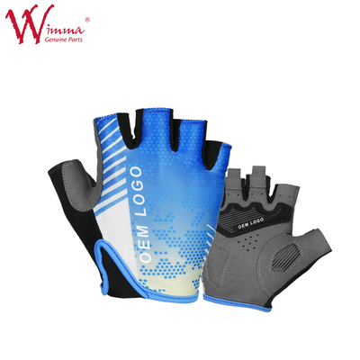 Guantes de motocicleta para montar en bicicleta de poliéster personalizado