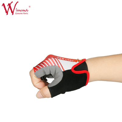 Guantes de motocicleta para montar en bicicleta de poliéster personalizado