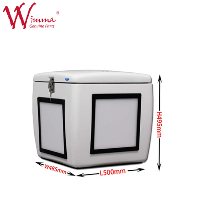 Caja de entrega de fibra de vidrio Caja Jumbo Blanco con luces LED Buen rendimiento 85 L FRP 500mm*485mm*495mm