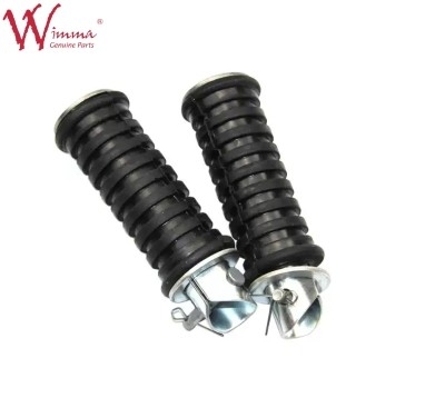 Pedal de apoyo para el pie trasero de la motocicleta Negro 43069-03000-000 Paso trasero de la motocicleta para Suzuki AX100