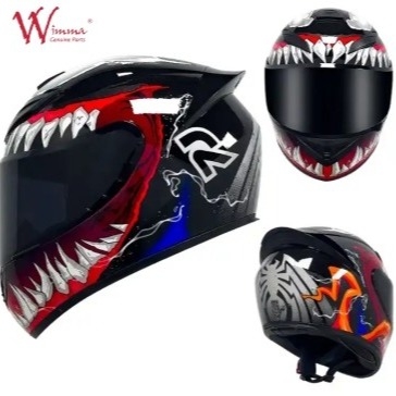 DOT Casco de moto de cara completa con revestimiento lavable Casco de motocicleta precio mayorista Cascos con logotipo personalizado fabricante de fábrica