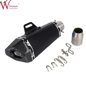 Silenciador para el tubo de escape de la motocicleta 51mm Para el rendimiento del sistema de escape Mejora de los efectos de sonido Reducción de peso
