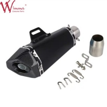 Silenciador para el tubo de escape de la motocicleta 51mm Para el rendimiento del sistema de escape Mejora de los efectos de sonido Reducción de peso