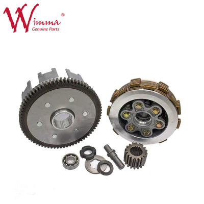 El equipo de ensamblaje del embrague de la motocicleta Assy CG250 6P7D 73T-18T Buena calidad