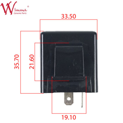 Flasher de señales eléctricas de motocicleta con conector de 2 pines 12V