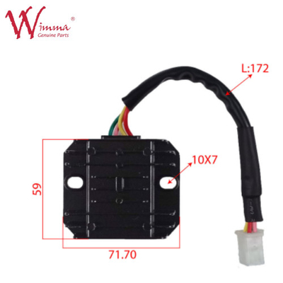 Rectificador de regulador de motocicletas Partes eléctricas M1R200R Universal 12v