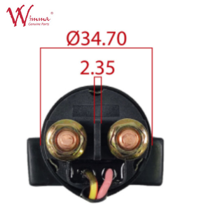 Conector de relevo de motocicleta de buen rendimiento