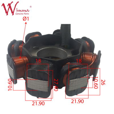 Motocicleta bobina de estator magnético GY6125 piezas eléctricas completas chino mayorista