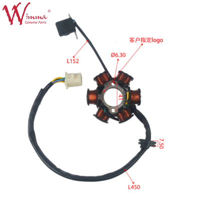 Motos Magneto Stator bobina Stator Comp Conjunto de proveedor chino Cobre XY12530A mayorista