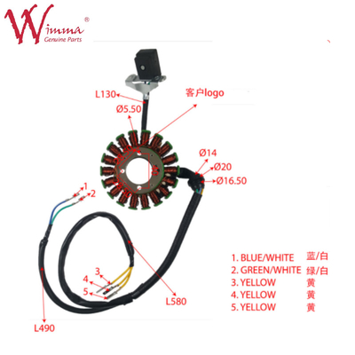 Componentes eléctricos para motocicletas TNT150 de buena calidad