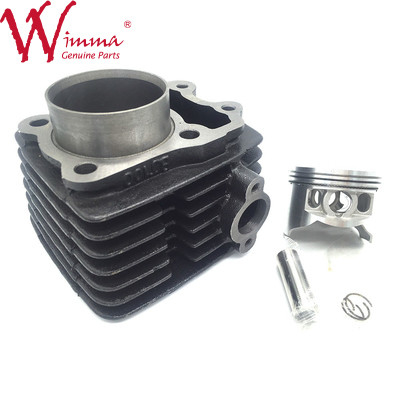 Kit de cilindros de motor de bloque de motor de línea de motocicleta Buen rendimiento Bajaj BACT100 Negro Color