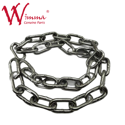 Material suficiente y una cadena de acero inoxidable fuerte y duradera