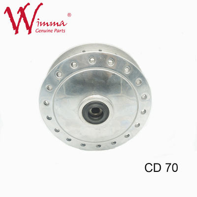 Hub de la rueda delantera de la motocicleta, Alu de aleación de la motocicleta Hub de la rueda delantera, de alta calidad CD70 pulido