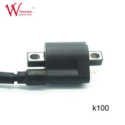Reemplazo de la bobina de encendido K 100 de buen rendimiento Negro, bobina de encendido de plástico 12v