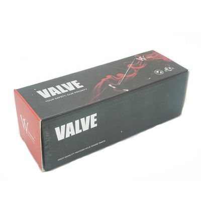 Válvula de entrada del motor, conjunto de válvulas de escape, partes del motor de motocicletas Scooty Pep/Streak
