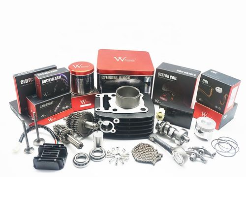 Pistón y anillo Discover 125 4 válvula 0,50 motor de motocicleta piezas de repuesto al por mayor barato