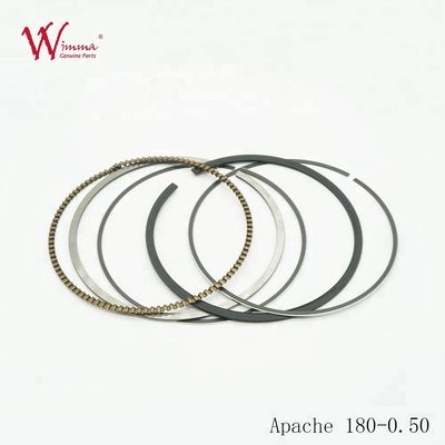 Anillo de pistón para motocicleta Anillo de pistón para bicicleta China Proveedores Apache 180 0.50 Mayorista